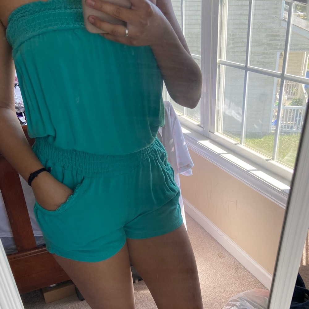 Turquoise, romper - Picture 2 of 2